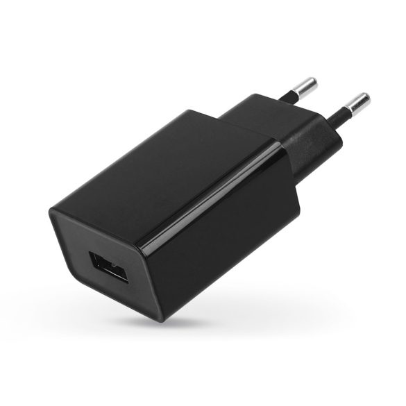 Xiaomi gyári USB hálózati töltő adapter - 5V/2A - MDY-08-DF black (ECO csomagolás)