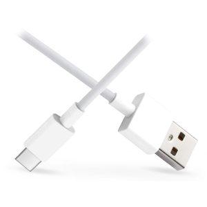 USB - USB Type-C gyári adat- és töltőkábel 100 cm-es vezetékkel - C3A - white (ECO csomagolás)