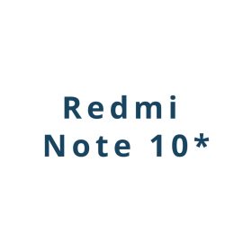 Redmi Note 10* széria tok