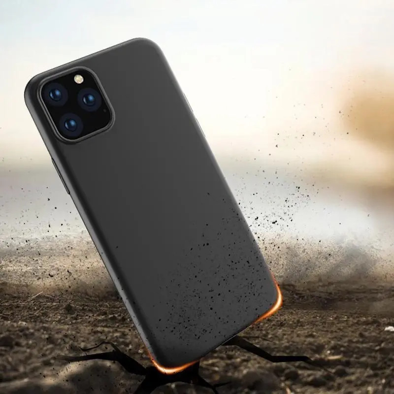 Soft tok iPhone 15 Pro - fekete