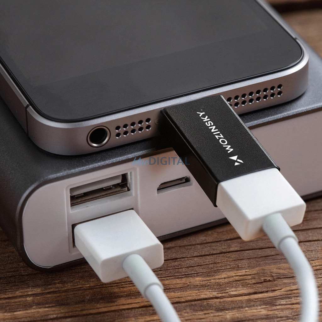 Wozinsky W10GY1S USB-C - USB-A 3.2 10Gb/s adapter - Fekete Wozinsky W10GY1S USB-C - USB-A 3.2 10Gb/s adapter - Fekete