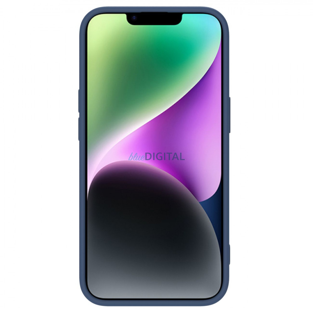 Nillkin CamShield Silky szilikon tok iPhone 14 Plus 6.7 2022 éjkék Nillkin CamShield Silky szilikon tok iPhone 14 Plus 6.7 2022 éjkék