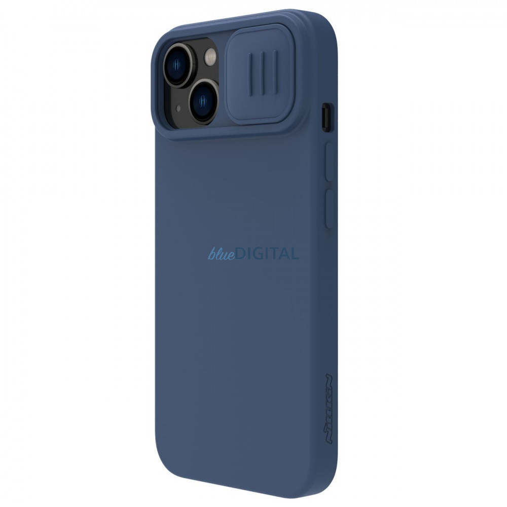 Nillkin CamShield Silky szilikon tok iPhone 14 Plus 6.7 2022 éjkék Nillkin CamShield Silky szilikon tok iPhone 14 Plus 6.7 2022 éjkék