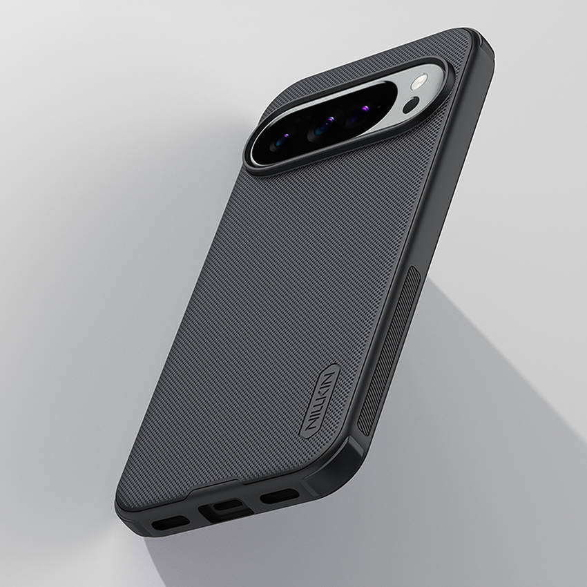 Nillkin Super Frosted Shield Pro tok Google Pixel 10/10 Pro készülékhez - Fekete