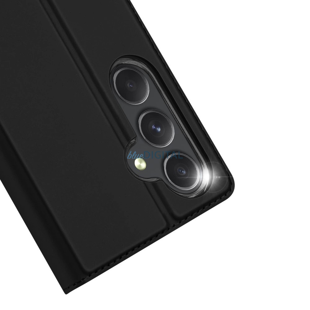 Dux Ducis Skin Pro könyvtok kártyatartóval Samsung Galaxy A55 5G - fekete