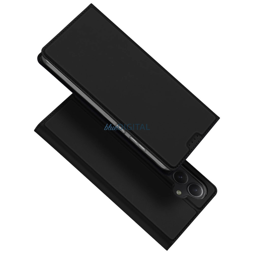 Dux Ducis Skin Pro könyvtok kártyatartóval Samsung Galaxy A55 5G - fekete