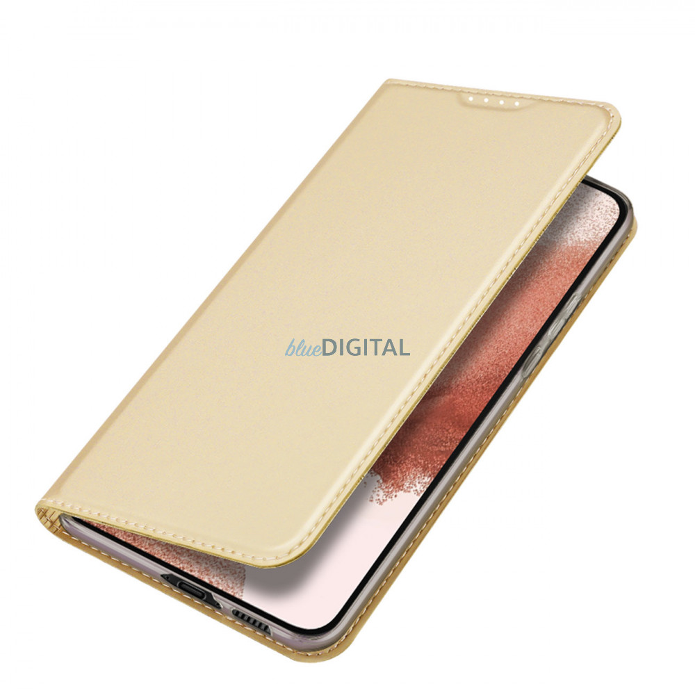 Dux Ducis Skin Pro Case Samsung Galaxy S23+ Flip Card Wallet Stand arany Dux Ducis Skin Pro Case Samsung Galaxy S23+ Flip Card Wallet Stand arany