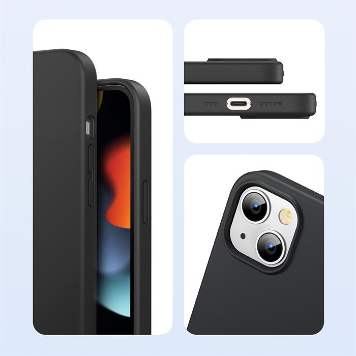 Ugreen védőszilikon tok Lágy flexibilis szilikon tok iPhone 13 Mini átlátszó