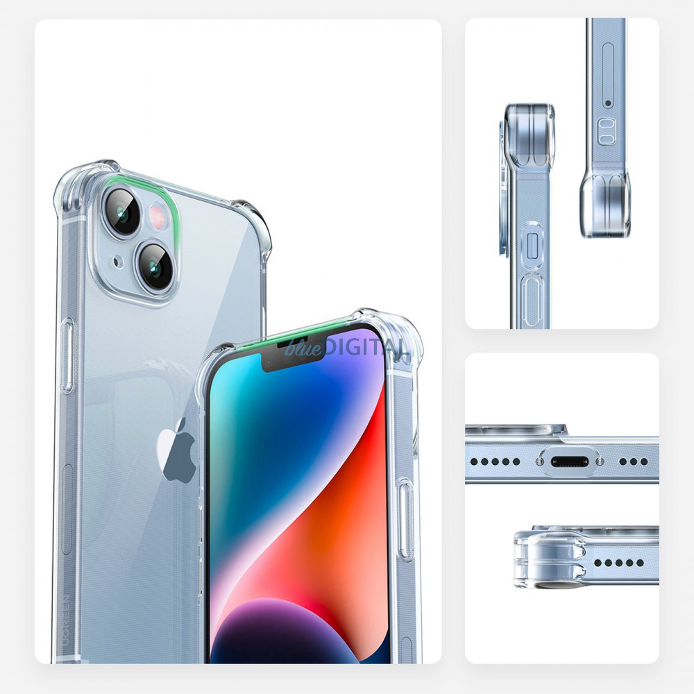 Ugreen Gel Cover Bright Cushion védő tok iPhone 14 Plus átlátszó (LP602) Ugreen Gel Cover Bright Cushion védő tok iPhone 14 Plus átlátszó (LP602)