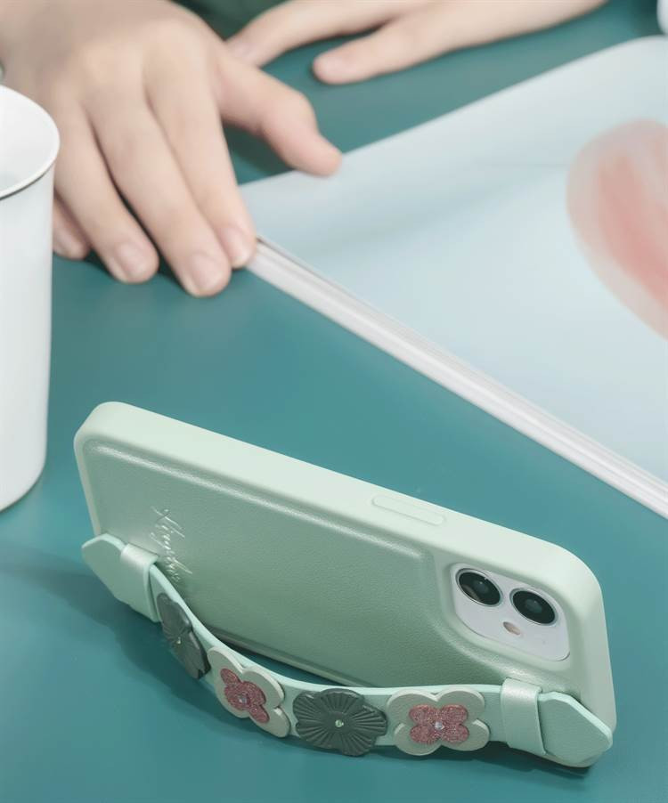 Kingxbar Sweet Series-Blue iPhone 12 6.1 ''