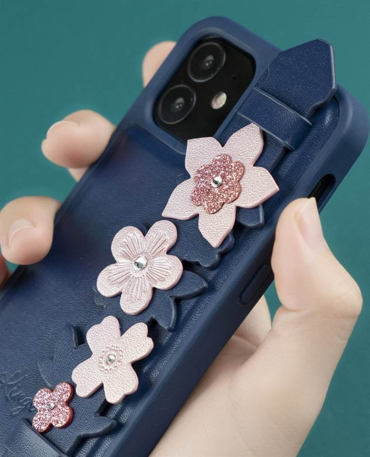 Kingxbar Sweet Series-Blue iPhone 12 6.1 ''