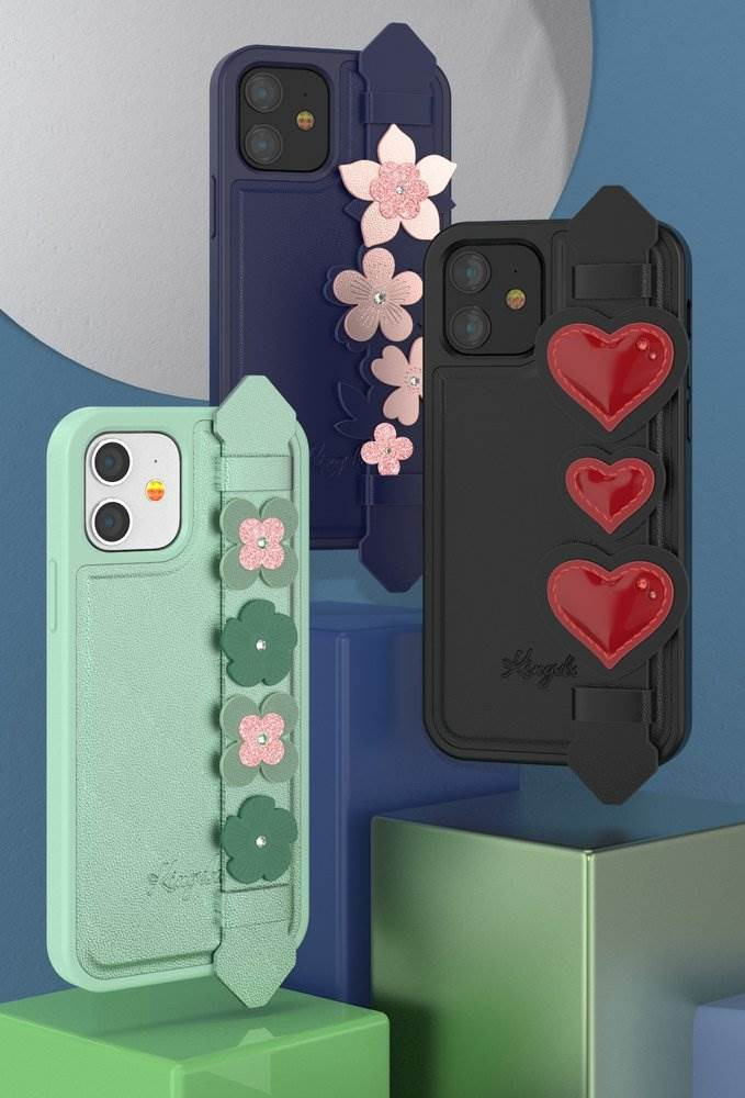 Kingxbar Sweet Series-Black iPhone 12 6.1 ''