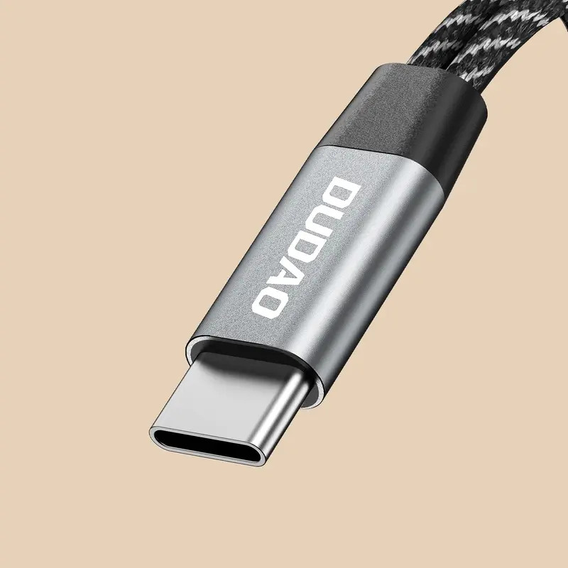 Dudao L13C+ Type-C - Type-C elosztó adapter - szürke Dudao L13C+ Type-C - Type-C elosztó adapter - szürke