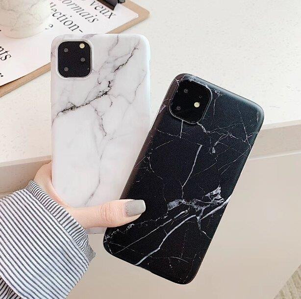 Wozinsky Marble TPU tok Xiaomi Mi Note 10 Lite fehér