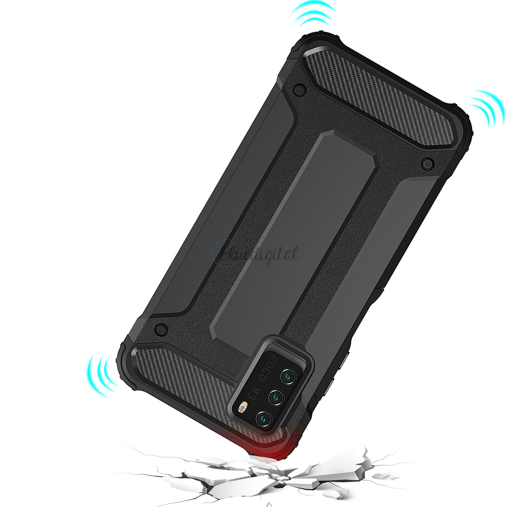 Hybrid Armor tok Xiaomi Redmi Note 10 5G / Poco M3 Pro aranyszínű Hybrid Armor tok Xiaomi Redmi Note 10 5G / Poco M3 Pro aranyszínű