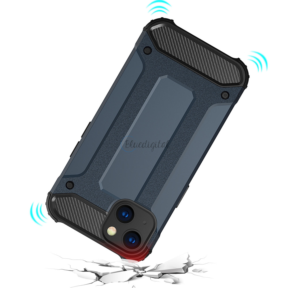 hybrid Armor tok Tough ütésálló tok iPhone 13 Mini Golden hybrid Armor tok Tough ütésálló tok iPhone 13 Mini Golden