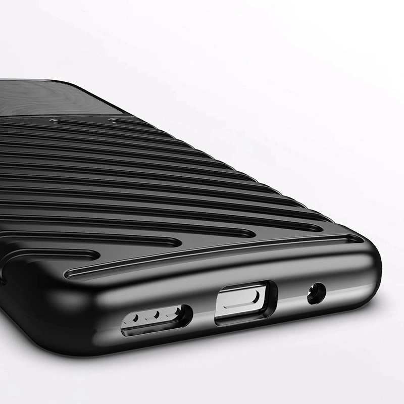 Thunder tok Xiaomi Poco M3 Pro/Redmi Note 10 5G - fekete
