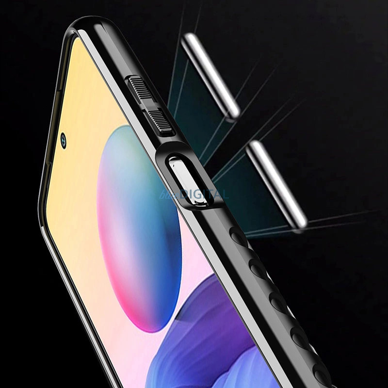 Thunder tok Xiaomi Poco M3 Pro/Redmi Note 10 5G - fekete