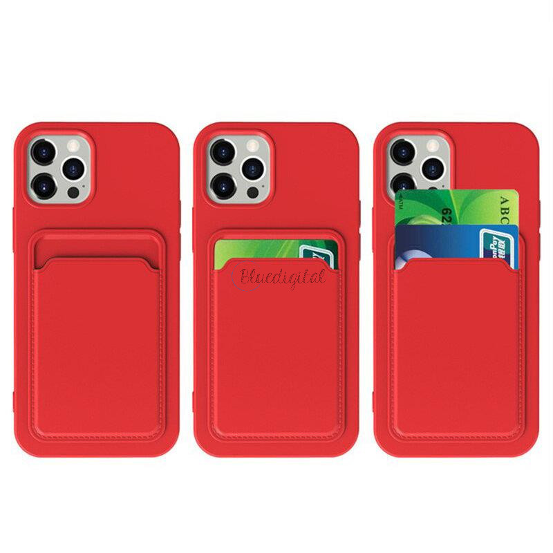 Kártyatartós tok Xiaomi Redmi Note 10 5G / Poco M3 Pro tengerészkék