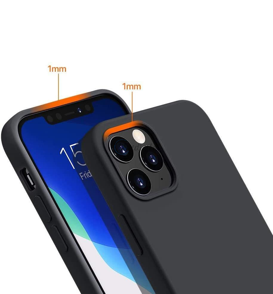 Szilikon tok lágy rugalmas szilikon tok Xiaomi Redmi Note 10 5G / POCO M3 Pro fekete