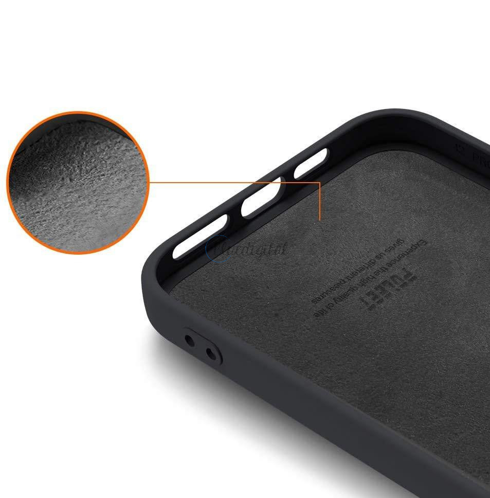 Szilikon tok lágy rugalmas szilikon tok Xiaomi Redmi Note 10 5G / POCO M3 Pro fekete