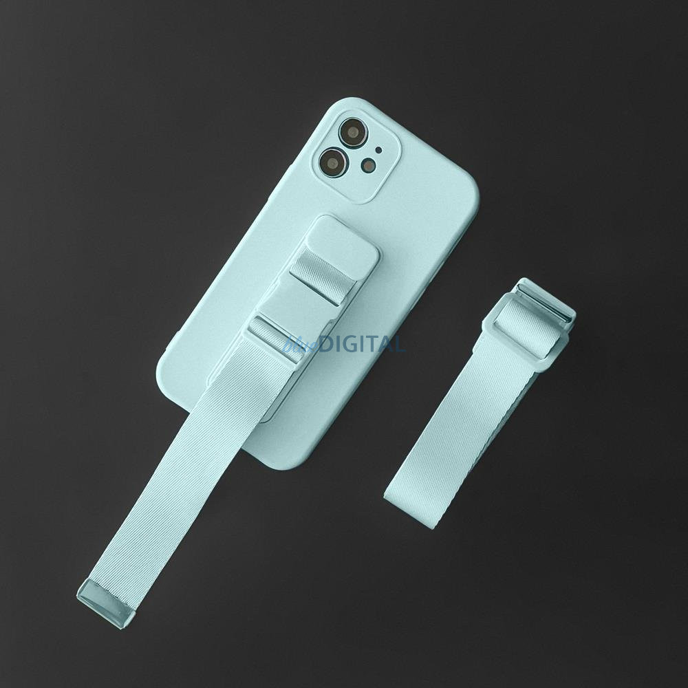 Rope Case Silicone Lanyard Cover Purse Lanyard Strap Samsung Galaxy S22 tengerészgyalogos kék tok Rope Case Silicone Lanyard Cover Purse Lanyard Strap Samsung Galaxy S22 tengerészgyalogos kék tok