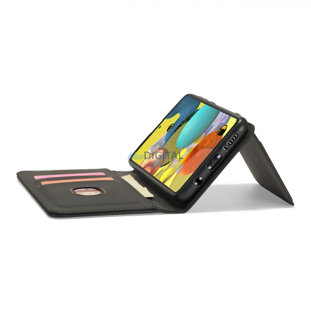 Magnet Card Case tok Xiaomi Redmi Note 11 Pro tok pénztárca kártyatartó fekete