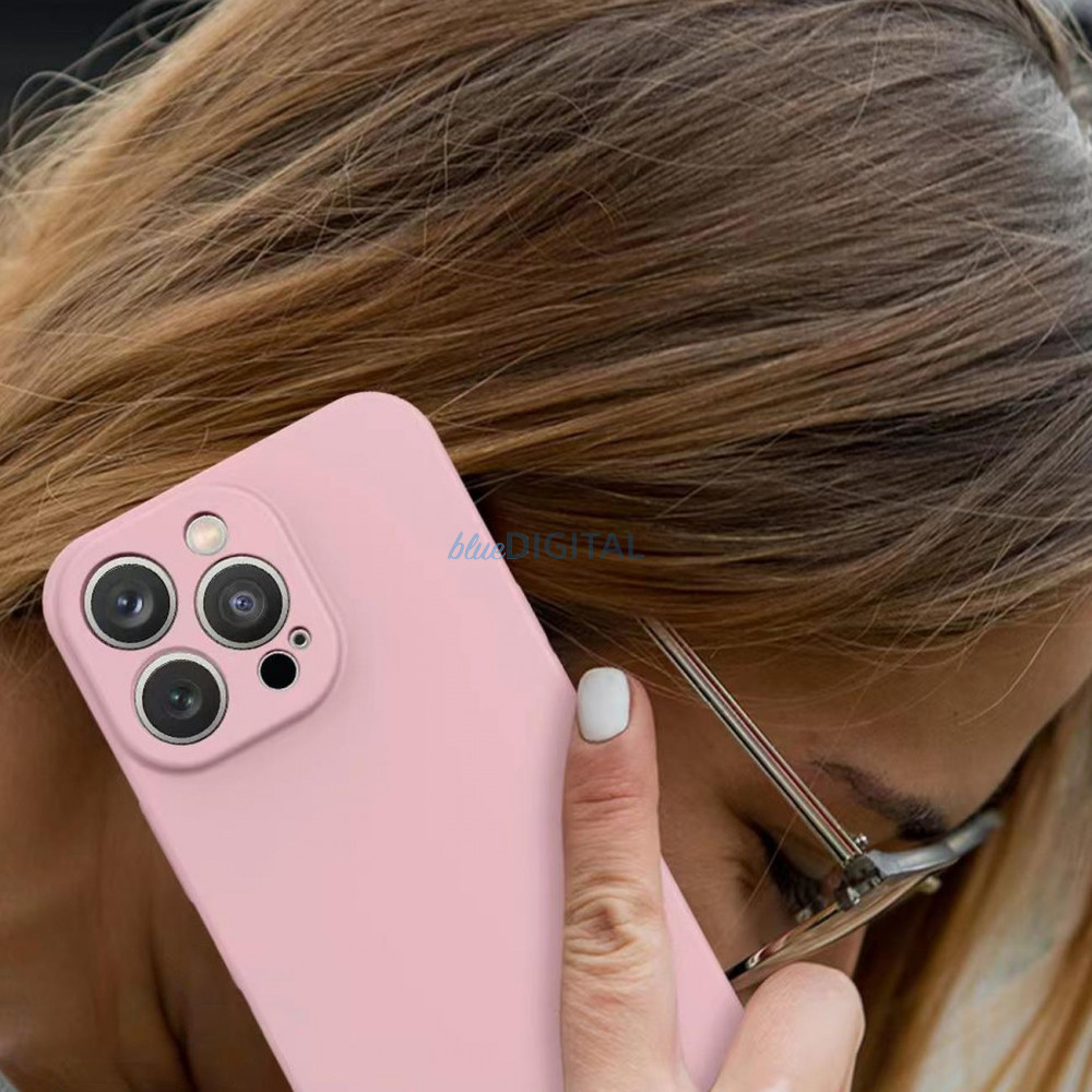 Szilikon tok iPhone 14 Plus szilikon tok menta zöld Szilikon tok iPhone 14 Plus szilikon tok menta zöld