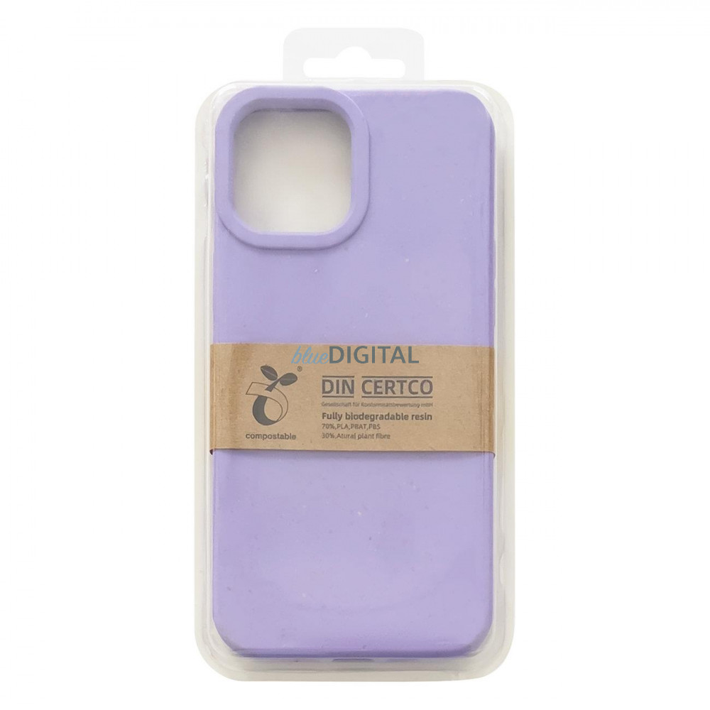 Eco Case tok iPhone 14 Plus szilikon lebomló tok tengerészkék