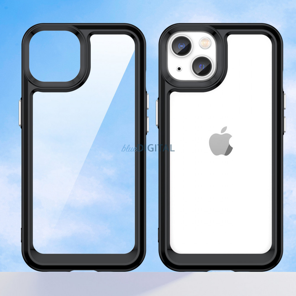Outer Space tok iPhone 14 Plus - fekete