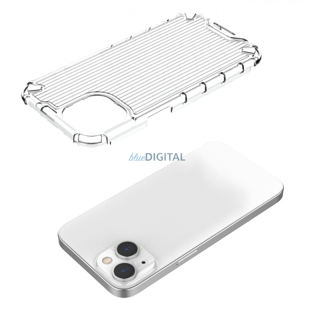 Ombre Protect tok iPhone 14 Plus Armor tok rózsaszín és kék