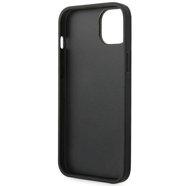 Karl Lagerfeld KLHCP14MPGKLSKG iPhone 14 Plus 6,7" keménytok szürke Monogram csíkos