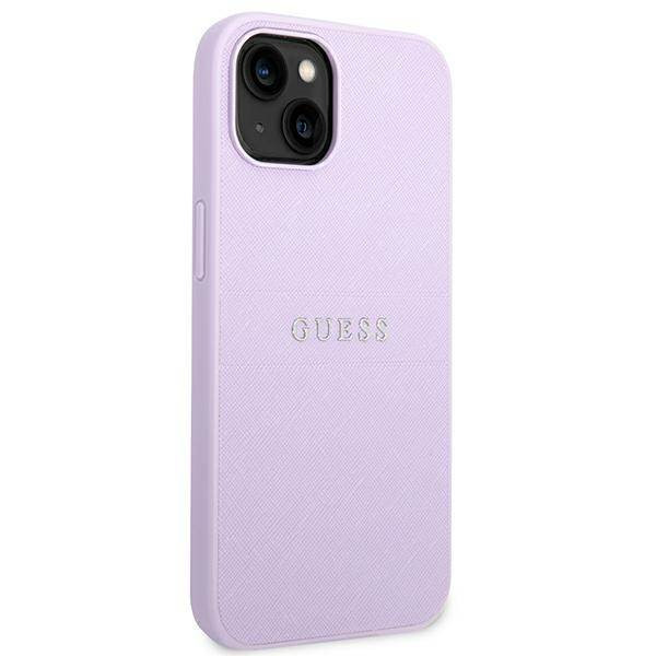 Guess GUHCP14MPSASBPU iPhone 14 Plus 6.7" lila szafiano pántos tok