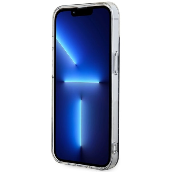 Guess GUHMP14MPCUMAK iPhone 14 Plus 6.7" fekete keménytok Márvány MagSafe márvány tok