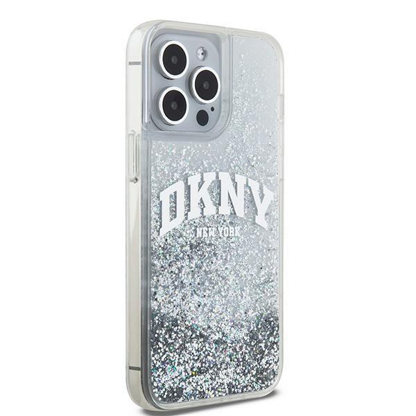 DKNY DKHCP15LLBNAET Liquid Glitter Big Logo tok iPhone 15 Pro - fehér DKNY DKHCP15LLBNAET Liquid Glitter Big Logo tok iPhone 15 Pro - fehér