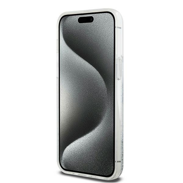 DKNY DKHCP15LLBNAET Liquid Glitter Big Logo tok iPhone 15 Pro - fehér DKNY DKHCP15LLBNAET Liquid Glitter Big Logo tok iPhone 15 Pro - fehér