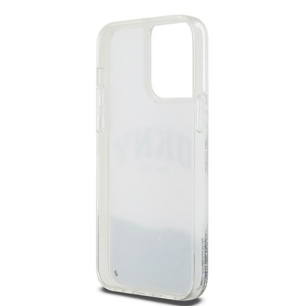 DKNY DKHCP15LLBNAET Liquid Glitter Big Logo tok iPhone 15 Pro - fehér DKNY DKHCP15LLBNAET Liquid Glitter Big Logo tok iPhone 15 Pro - fehér