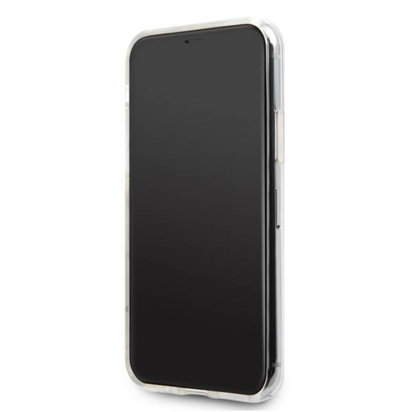 Guess GUHCN65SGTLGO iPhone 11 Pro Max arany Glitter Triangle keménytok Guess GUHCN65SGTLGO iPhone 11 Pro Max arany Glitter Triangle keménytok