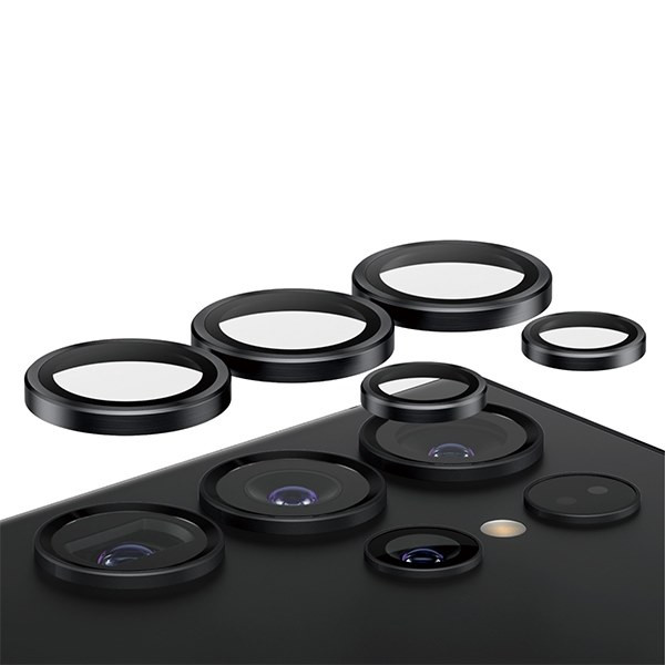 PanzerGlass Hoops Camera kamera lencse védő üvegfólia fekete szegéllyel Samsung Galaxy S24 Ultra PanzerGlass Hoops Camera kamera lencse védő üvegfólia fekete szegéllyel Samsung Galaxy S24 Ultra