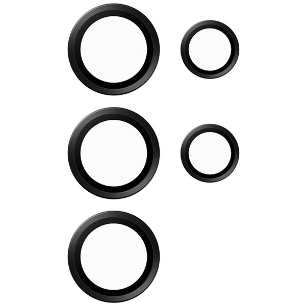 PanzerGlass Hoops Camera kamera lencse védő üvegfólia fekete szegéllyel Samsung Galaxy S24 Ultra PanzerGlass Hoops Camera kamera lencse védő üvegfólia fekete szegéllyel Samsung Galaxy S24 Ultra