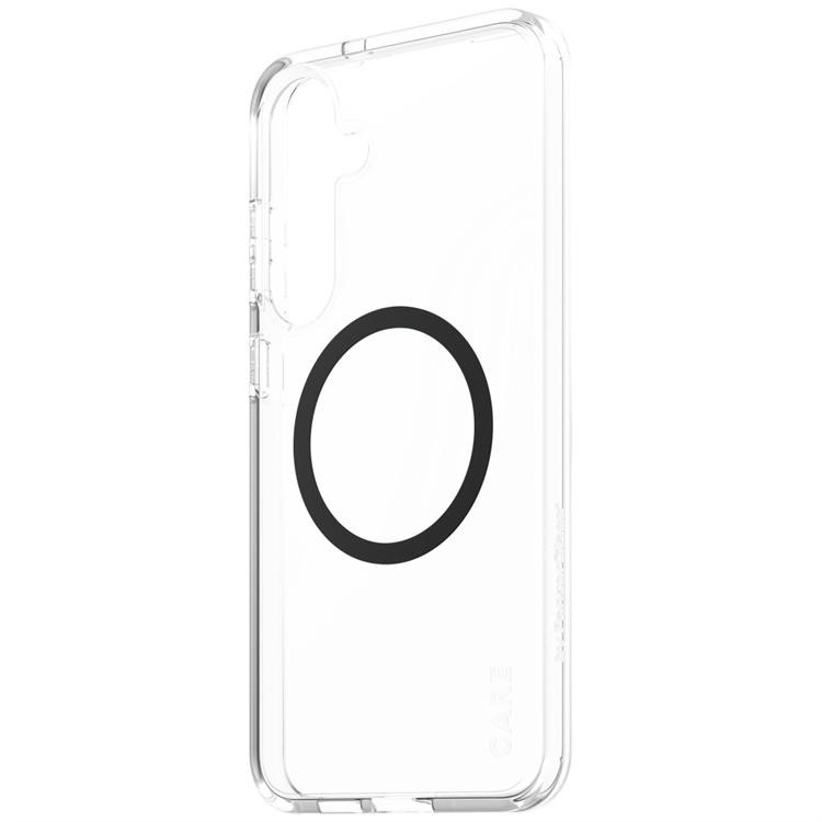 PanzerGlass Flagship Urban Combat Black QI MagSafe-kompatibilis tok Samsung Galaxy S25 Plus - átlátszó