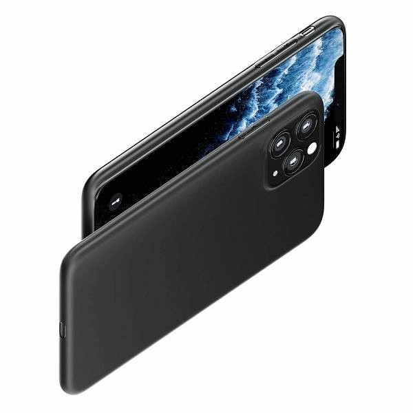 3MK Matt Case iPhone 11 Pro Max fekete tok