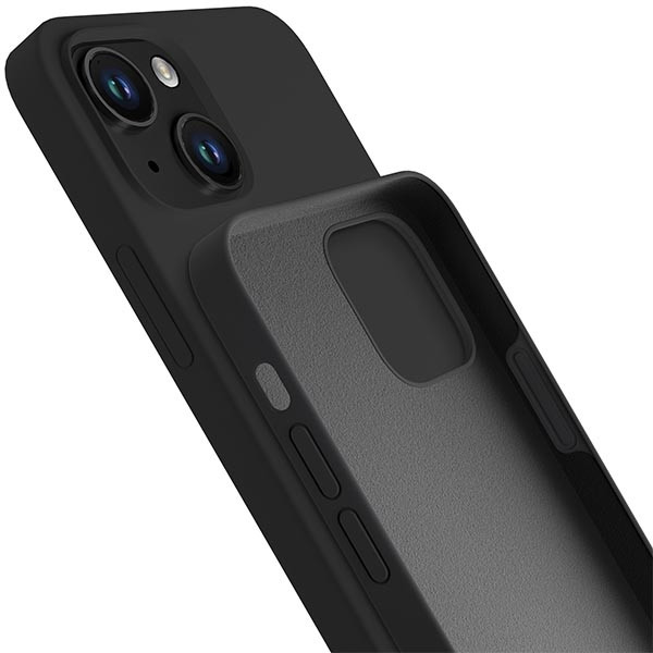 3MK szilikon tok iPhone 14 Plus 6.7" fekete