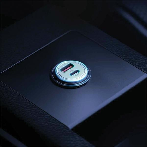 3MK HyperCar töltő 45W Ładowarka samochodowa 1xUSB-A + 1xUSB-C 3MK HyperCar töltő 45W Ładowarka samochodowa 1xUSB-A + 1xUSB-C