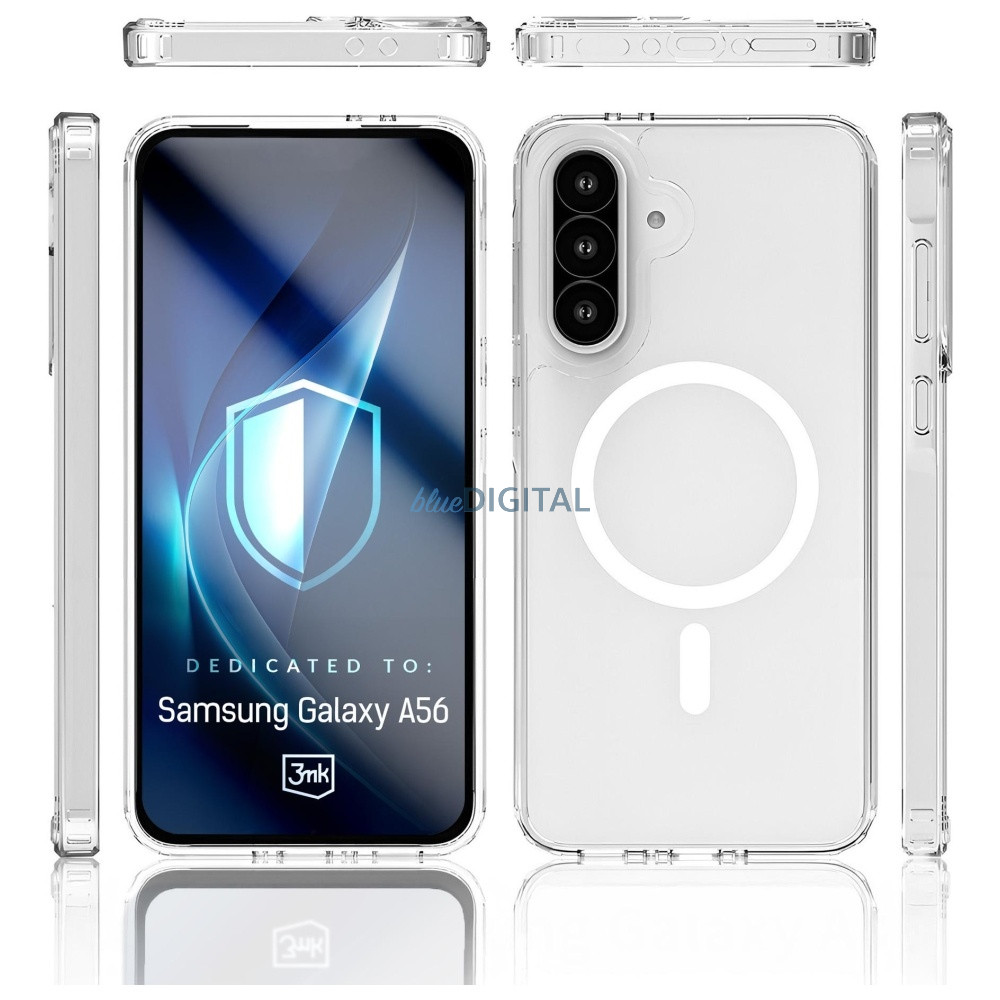 3MK Armor MagCase a Samsung Galaxy A56 készülékhez 3MK Armor MagCase a Samsung Galaxy A56 készülékhez