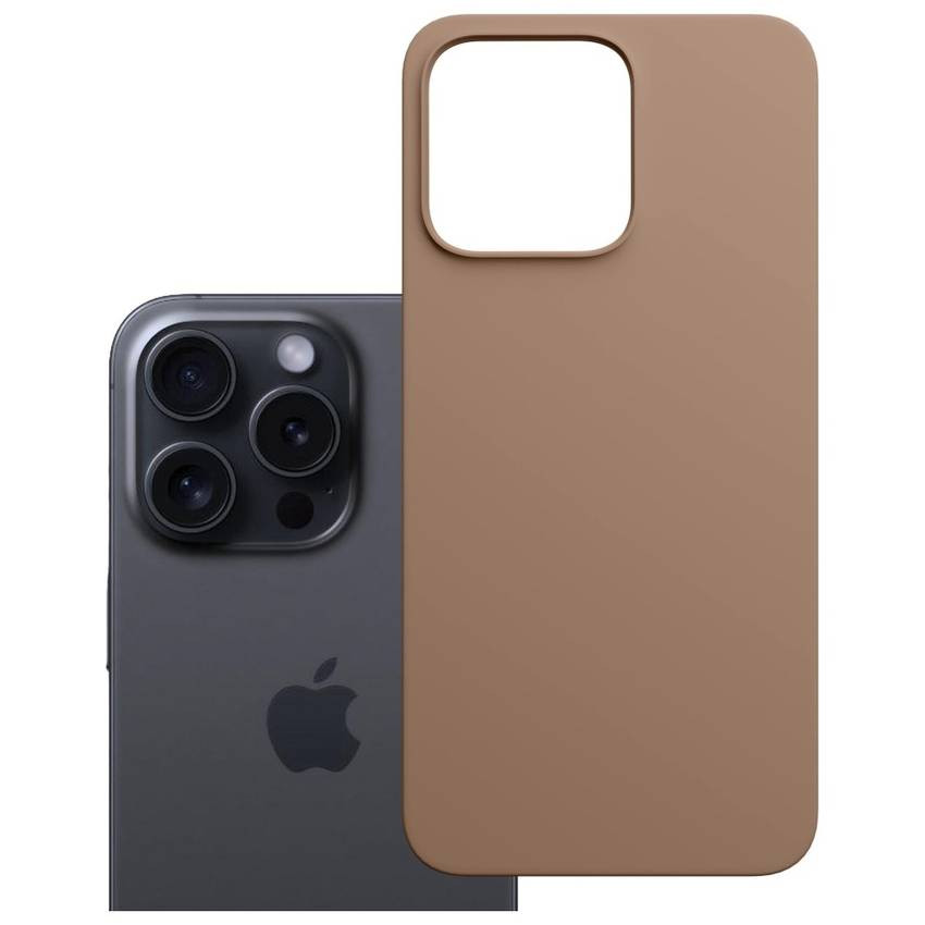 3MK Hardy MagSilicone tok Apple iPhone 15 Pro Sötétarany 3MK Hardy MagSilicone tok Apple iPhone 15 Pro Sötétarany