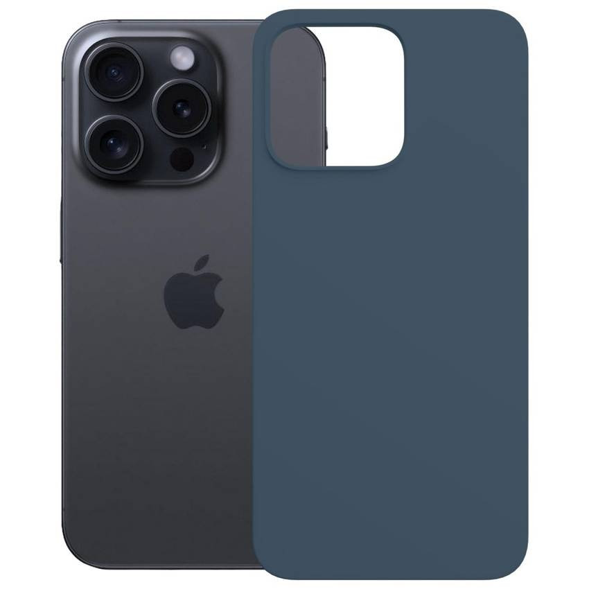 3MK Hardy MagSilicone tok Apple iPhone 15 Pro készülékhez kék 3MK Hardy MagSilicone tok Apple iPhone 15 Pro készülékhez kék