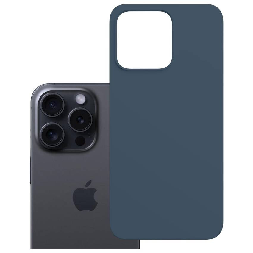 3MK Hardy MagSilicone tok Apple iPhone 15 Pro készülékhez kék 3MK Hardy MagSilicone tok Apple iPhone 15 Pro készülékhez kék