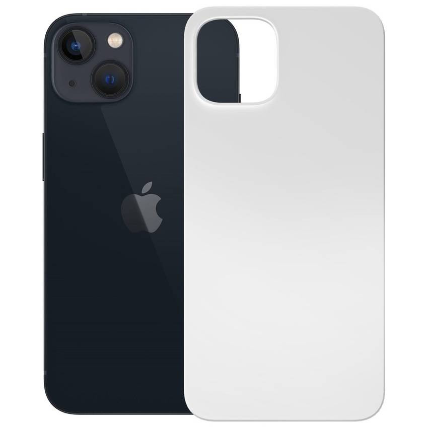 3MK Hardy MagSilicone tok Apple iPhone 14 Plus fehér színű készülékhez