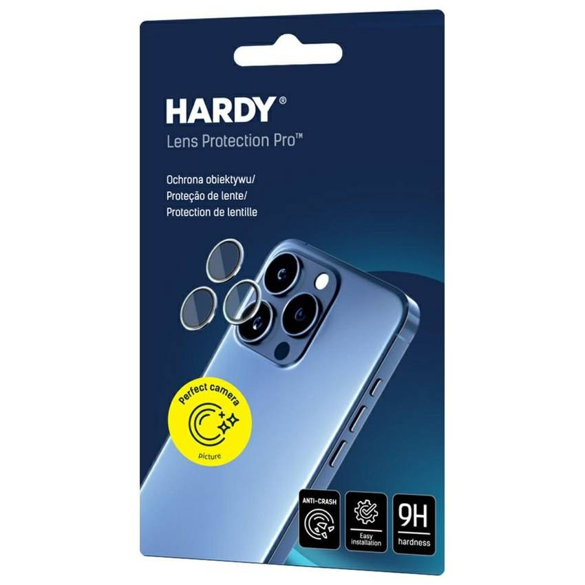 Kamera objektív védelme 3MK HARDY Lens Protection Pro Apple iPhone 17 Air szürke szürke